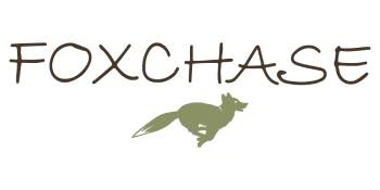 A logo with the word "FOXCHASE" and a stylized fox.