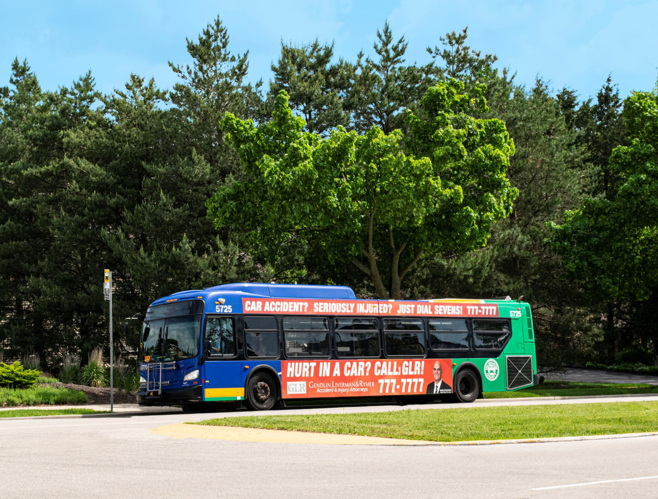 Located near Milwaukee County bus transit route