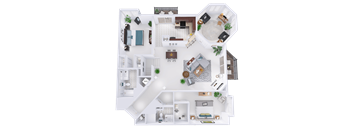 a floor plan of a house