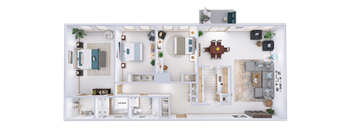 a floor plan of a house