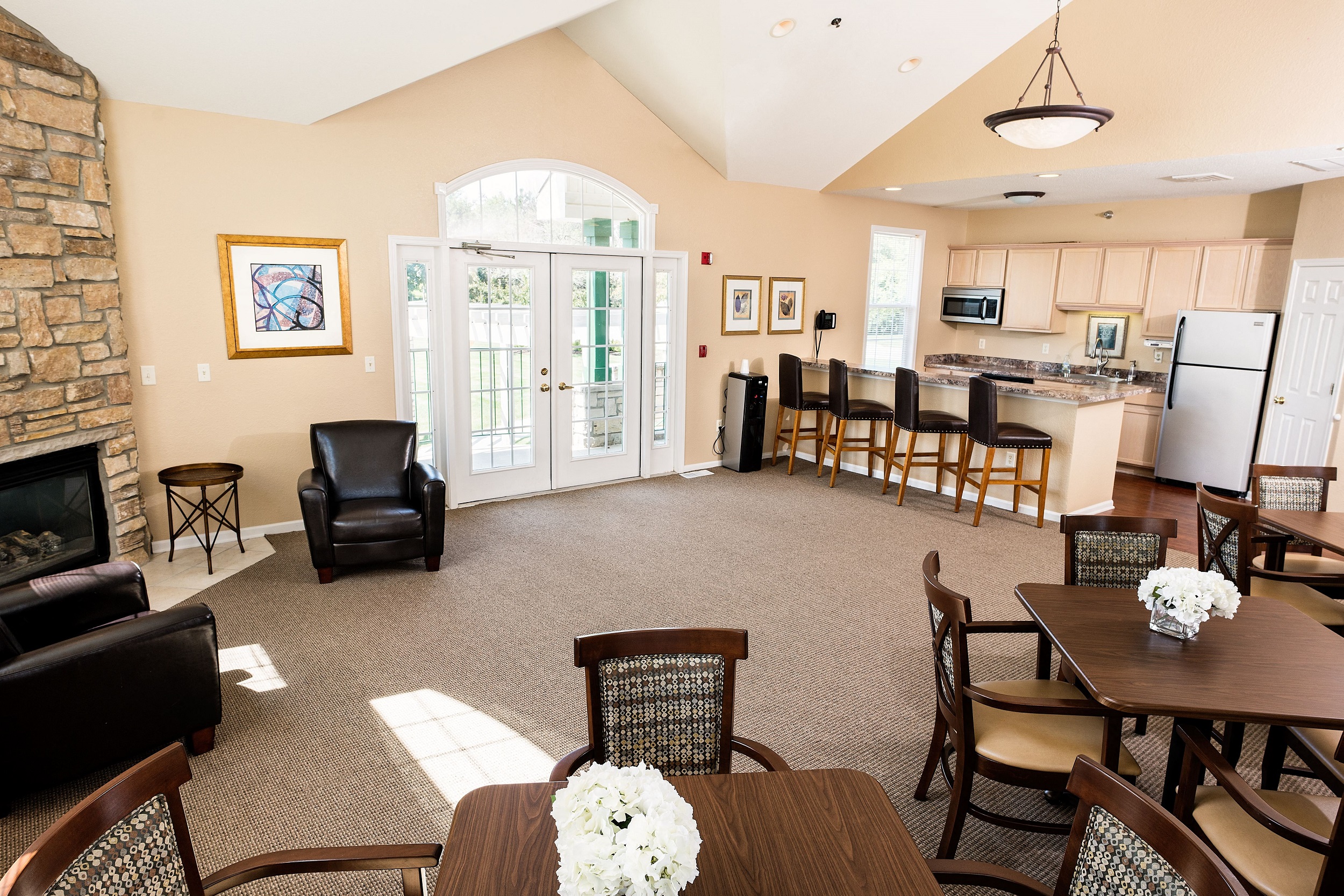 Newly updated private clubhouse with caterers kitchen available your next private event: baby shower, birthday party, and much more.