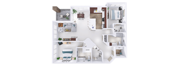 CrossTown - F1 - 2 Bed - 2 Bath