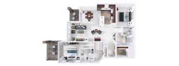 a floor plan of a house