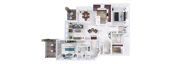 CrossTown - F3 - 2 Bed - 2 Bath