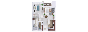 CrossTown - H4 - 1 Bed - 1 Bath