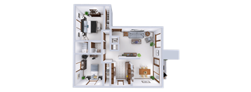 a floor plan of a house
