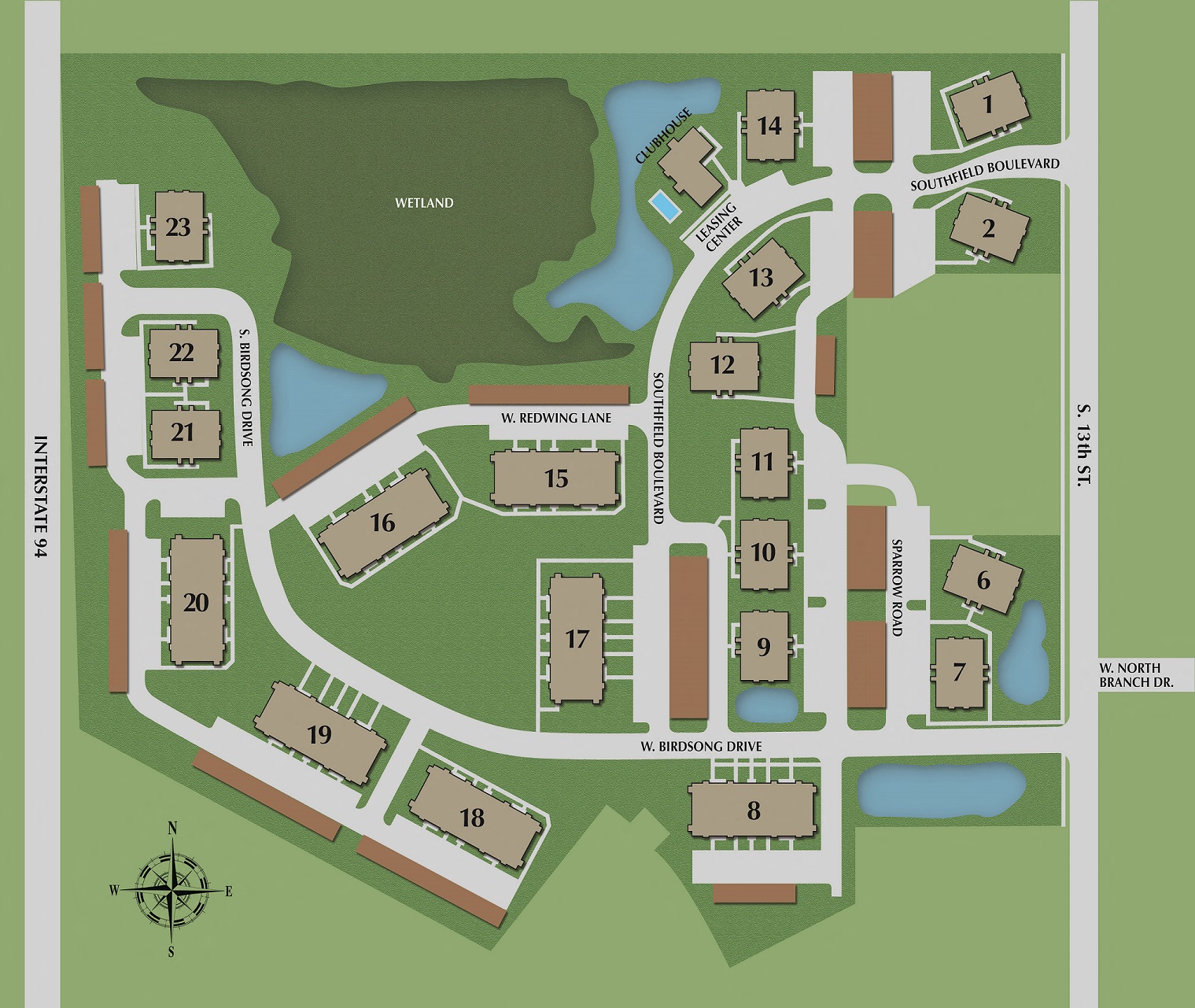 Southfield Map