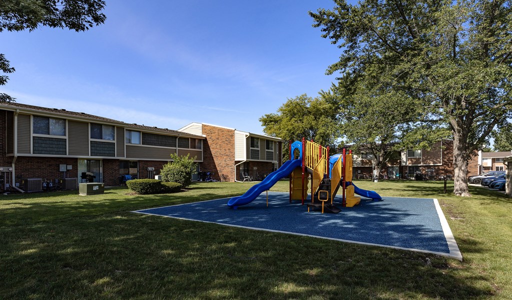 our apartments have a playground for your kids to play