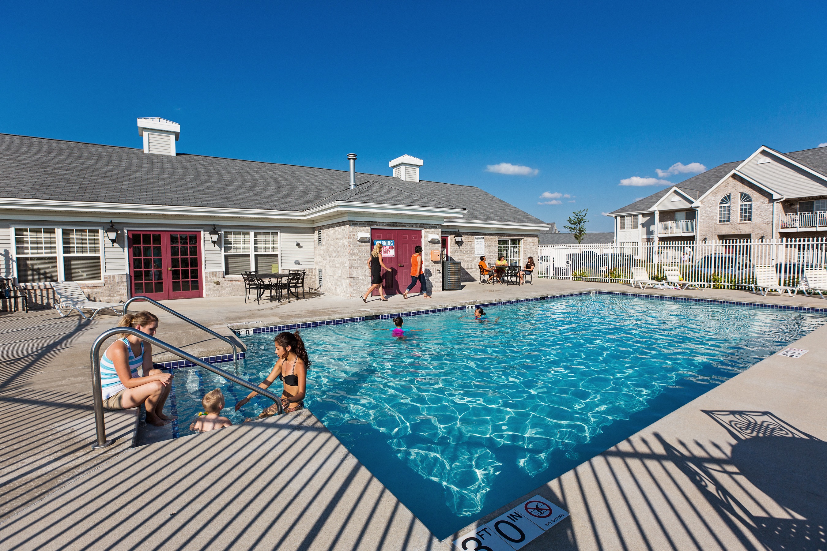 Beautiful heated outdoor pool