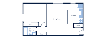 1 bedroom, 1 Bathroom Apartment Home at Willowbrooke Apartments & Townhomes at 396 Willowbrooke Drive, Brockport, NY 14450