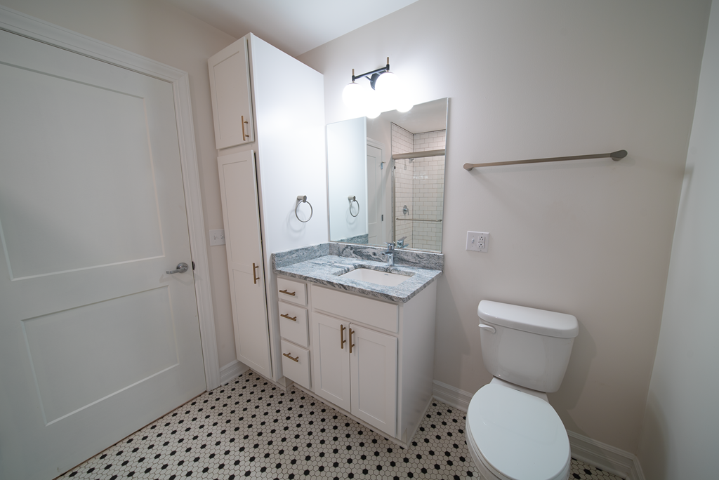 a small bathroom with a toilet and a sink