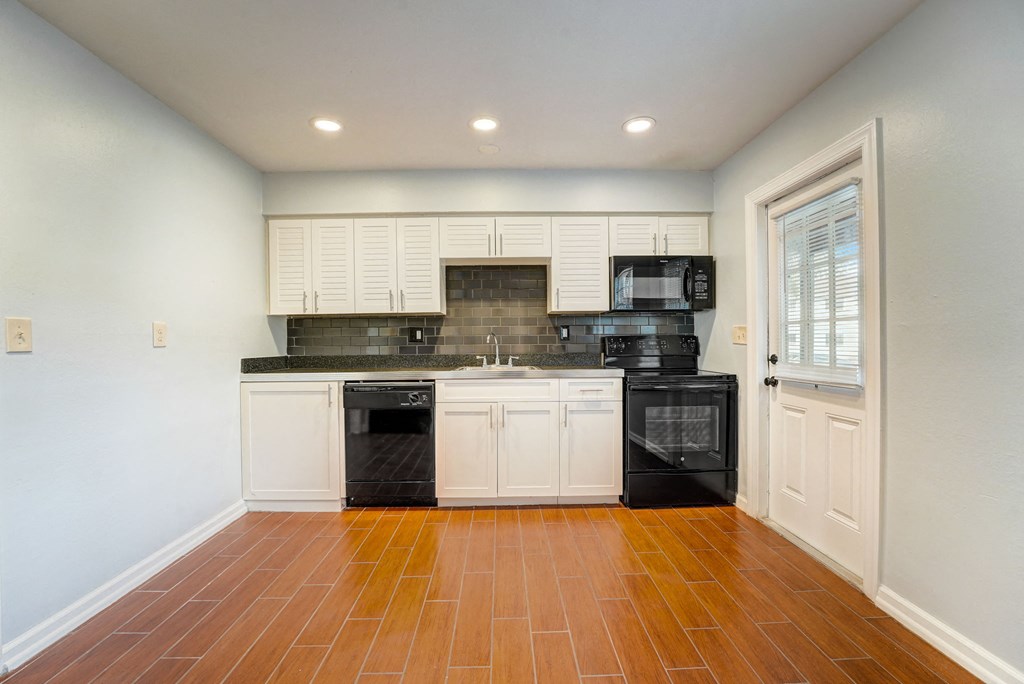 Kitchen at The Flats at Seminole Heights at 4111 N Poplar Ave in Tampa, FL