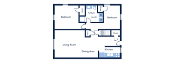 2 bedroom, 1 Bathroom Apartment Home at Willowbrooke Apartments & Townhomes at 396 Willowbrooke Drive, Brockport, NY 14450