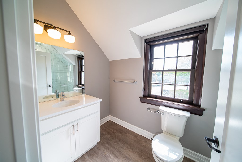 Bathroom of apartment 204