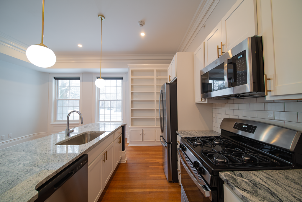 The George Lewis House Apartments at 197 Summer