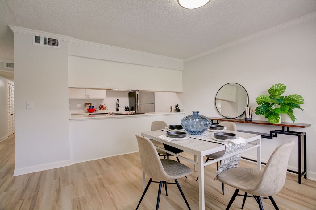 Renovated Dining Room at Captiva Club Apartments at 4401 Club Captiva Drive in Tampa, FL 33615