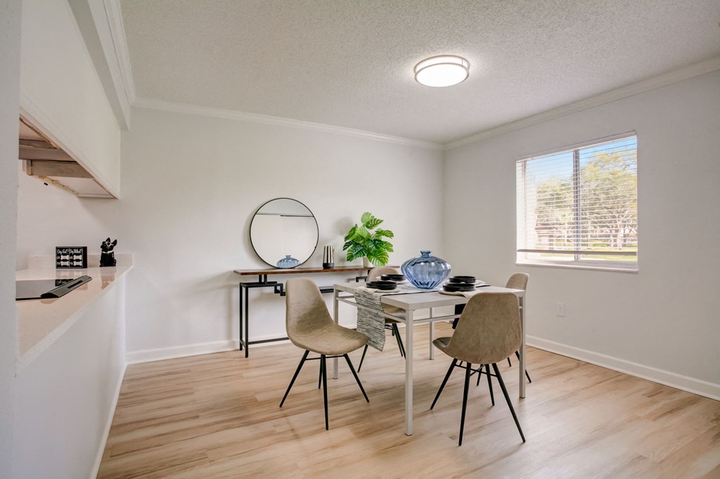 Renovated Dining Room at Captiva Club Apartments at 4401 Club Captiva Drive in Tampa, FL 33615