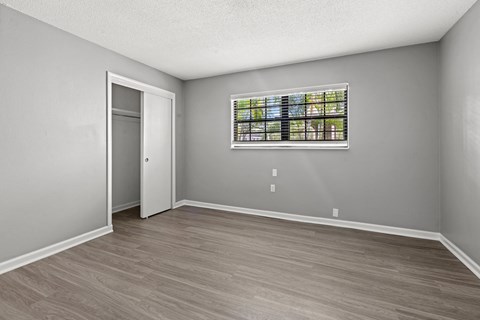 Unfurnished Bedroom at The Flats at Seminole Heights, Florida