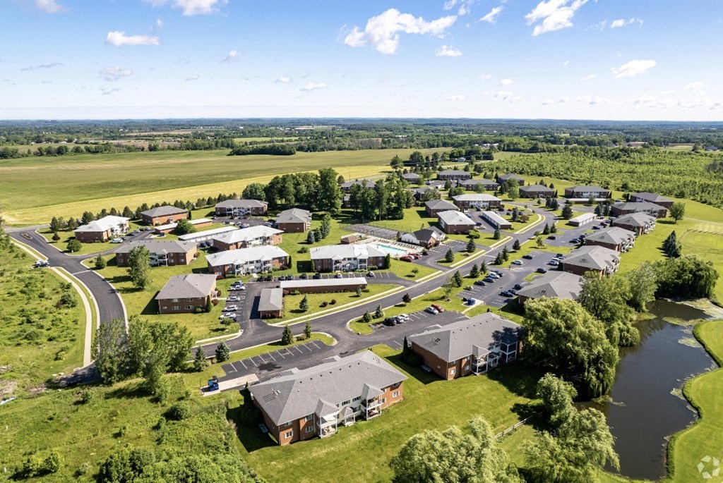 Drone View Of Property at Centerpointe Apartments, Canandaigua, NY, 14424