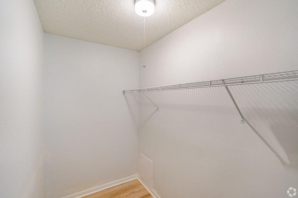 Renovated Closet at Captiva Club Apartments at 4401 Club Captiva Drive in Tampa, FL 33615