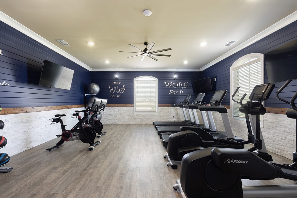Luxury Fitness Center at Cocoa Grand Apartments in Cocoa FL 32926