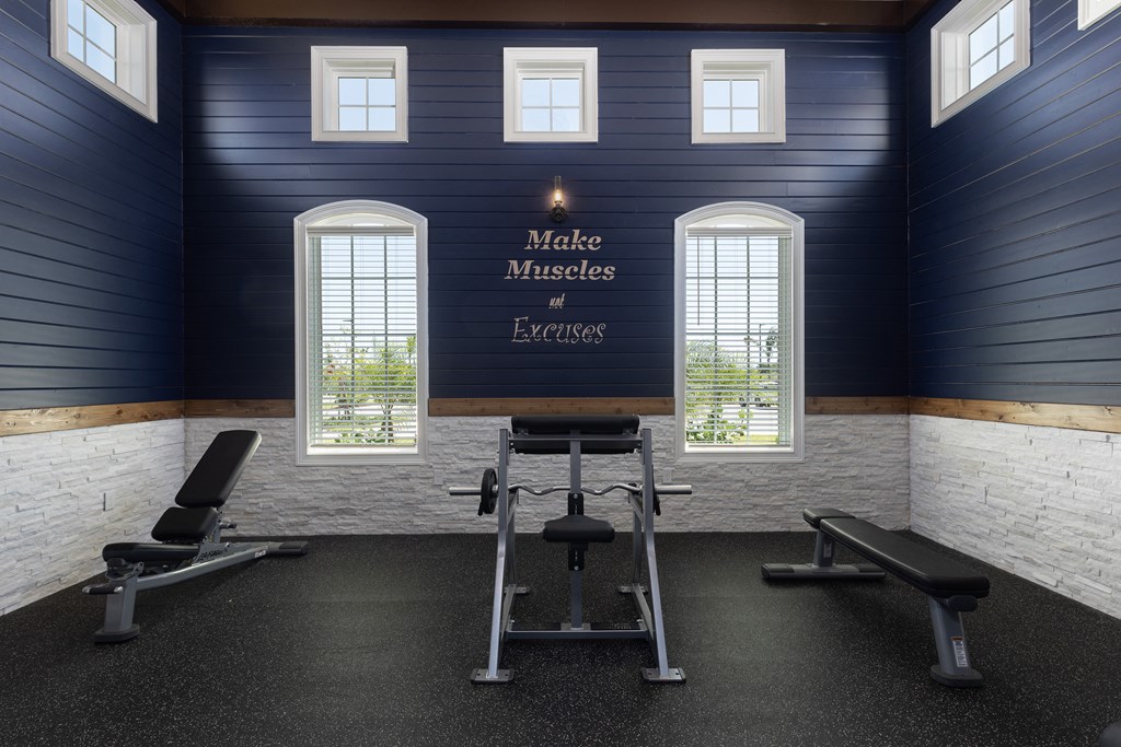Luxury Fitness Center at Cocoa Grand Apartments in Cocoa FL 32926