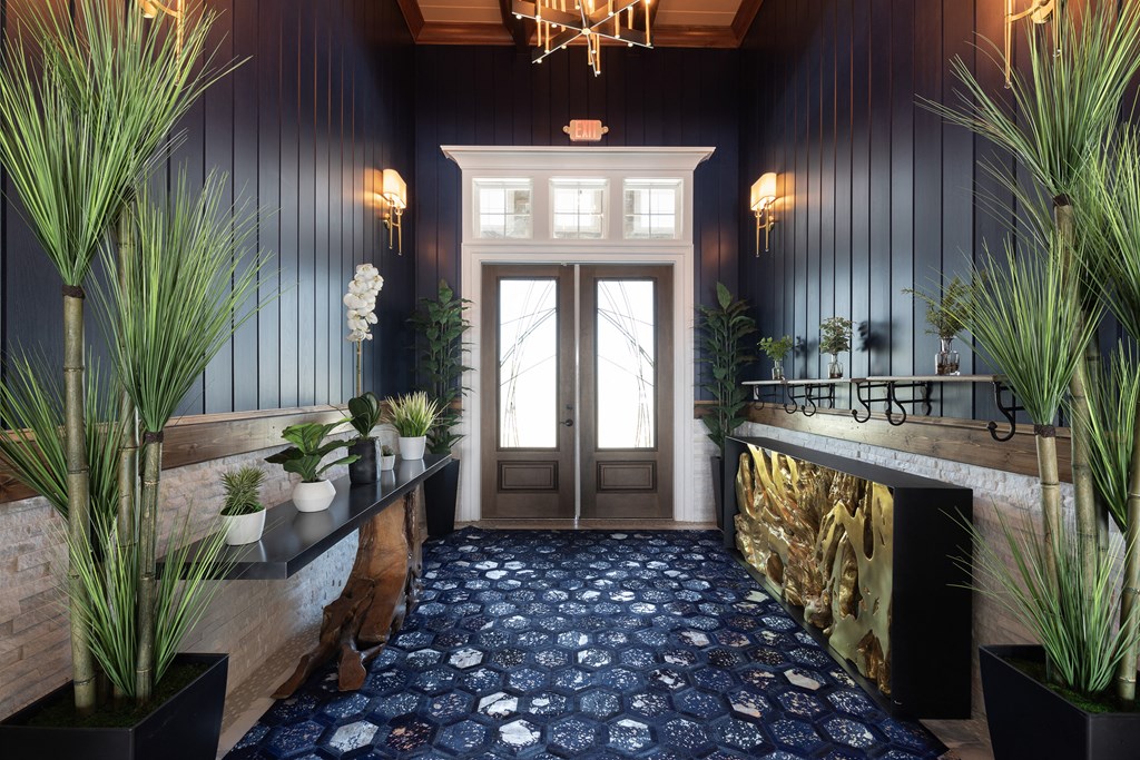 Clubhouse Entrance at Cocoa Grand Apartments in Cocoa FL 32926