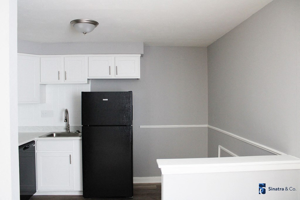 Renovated Apartment Home Kitchen at Washington Square Apartments at 5546 Scranton Rd in Hamburg NY 14075