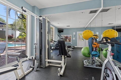 Fitness Center at The Flats at Seminole Heights, Tampa, FL, 33603