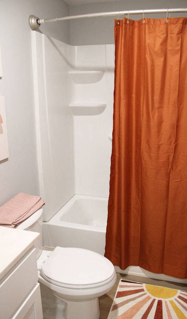 Renovated Bathroom at Highview Manor Apartments in Fairport, NY