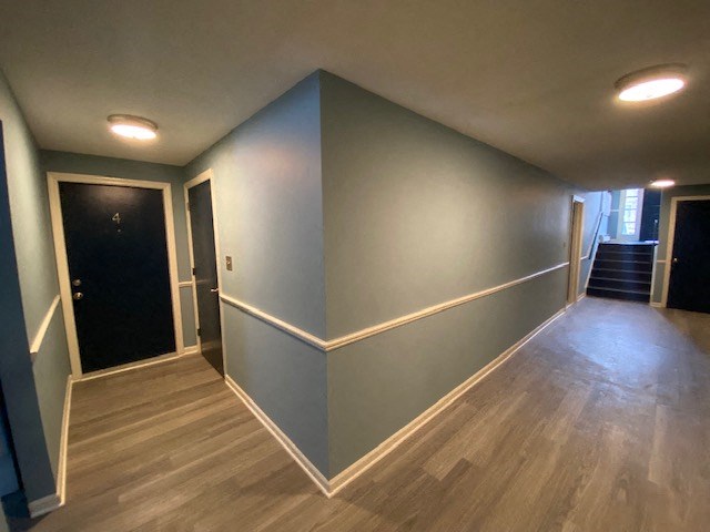 Renovated Hallway at  Lincoln Square Apartments at 4055 Knoll Drive in Hamburg, NY