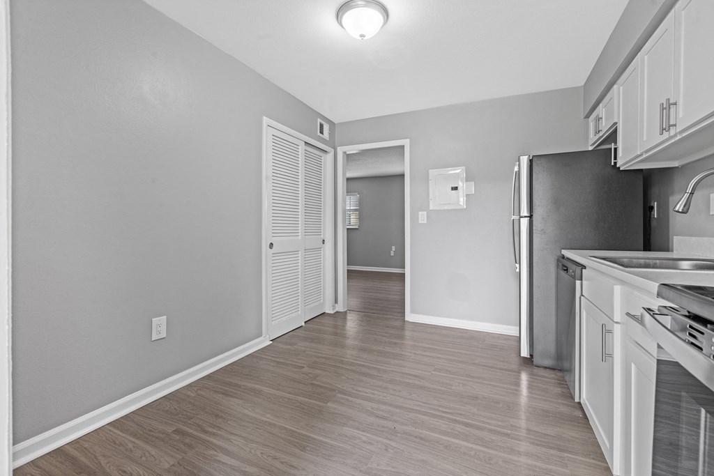 Renovated Apartment Home Kitchen at The Flats at Seminole Heights, Florida, 33603