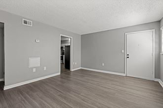 Vacant Living Room at The Flats at Seminole Heights, Tampa, FL, 33603