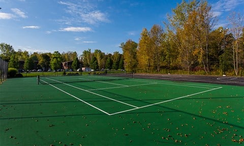 Tennis Court at Willowbrooke Apartments, Brockport, New York
