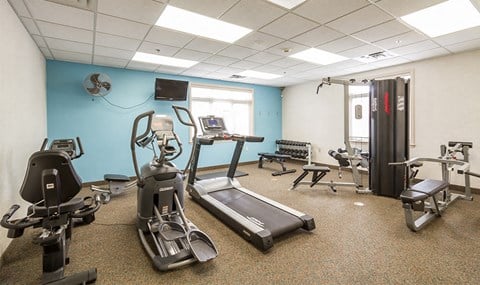 Fitness Center at Highview Manor Apartments, Fairport