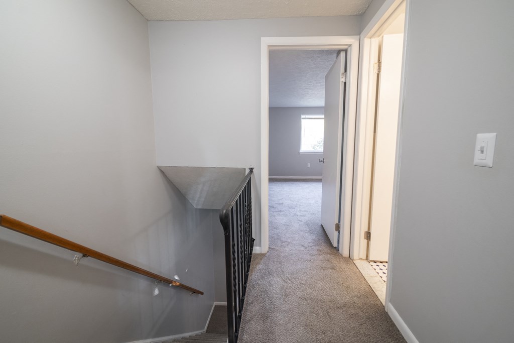 Updated Living Area at Willowbrooke Apartments & Townhomes at 396 Willowbrooke Drive in Brockport, NY 14420