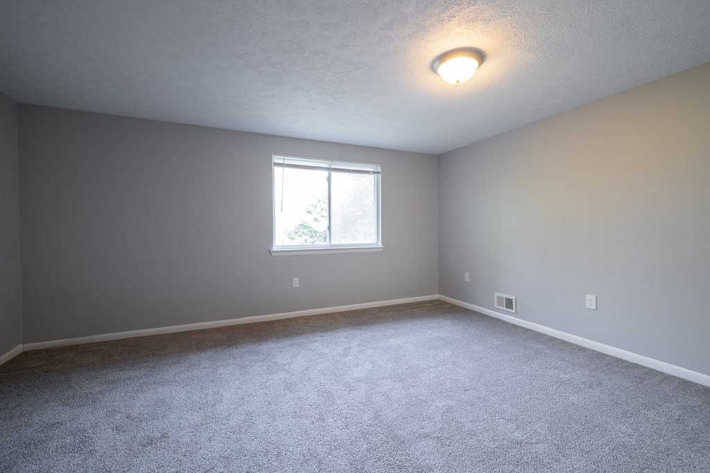 Updated Bedroom Area at Willowbrooke Apartments & Townhomes at 396 Willowbrooke Drive in Brockport, NY 14420