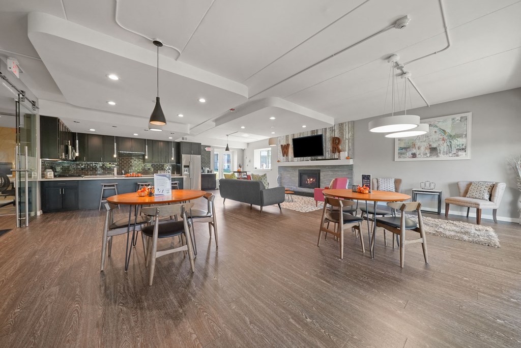 Clubhouse area  at Woodland Ridge Apartments in Woodridge, IL