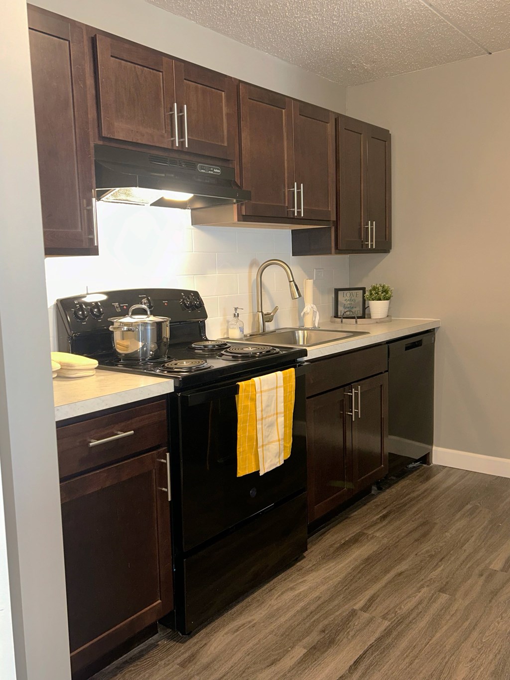 Kitchen at Woodland Ridge Apartments in Woodridge IL 60517