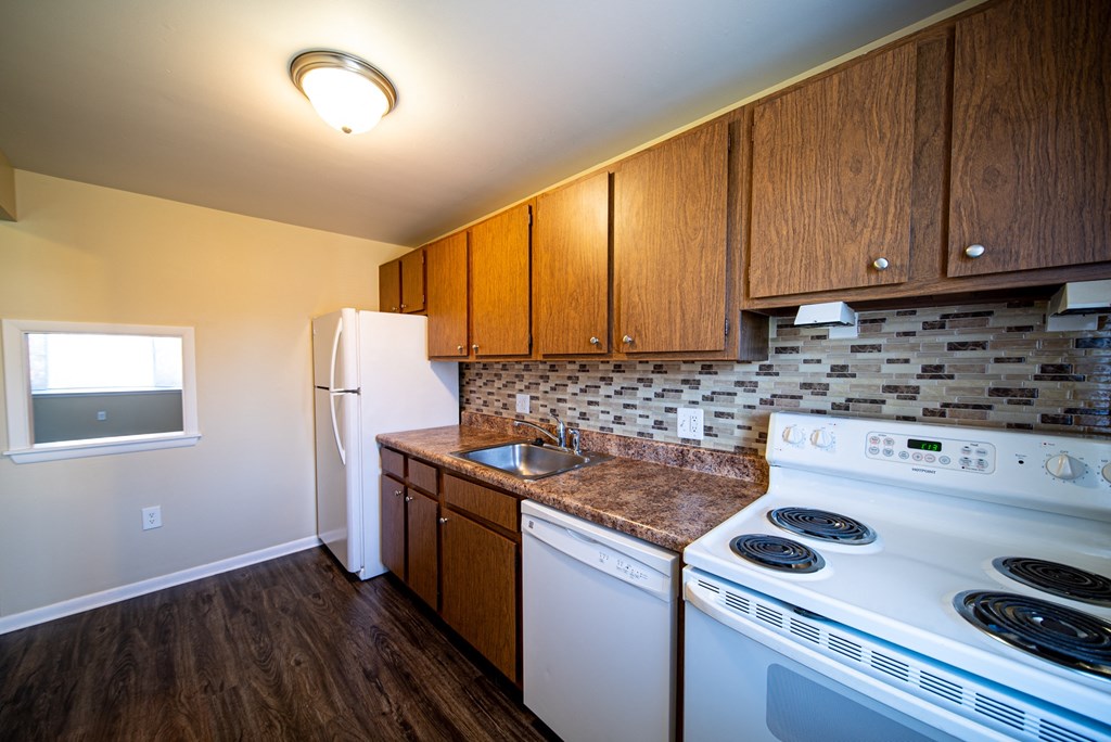 Kitchen Appliances at Willowbrooke Apartments, Brockport, NY, 14420