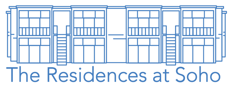 A blueprint of a building with the title 