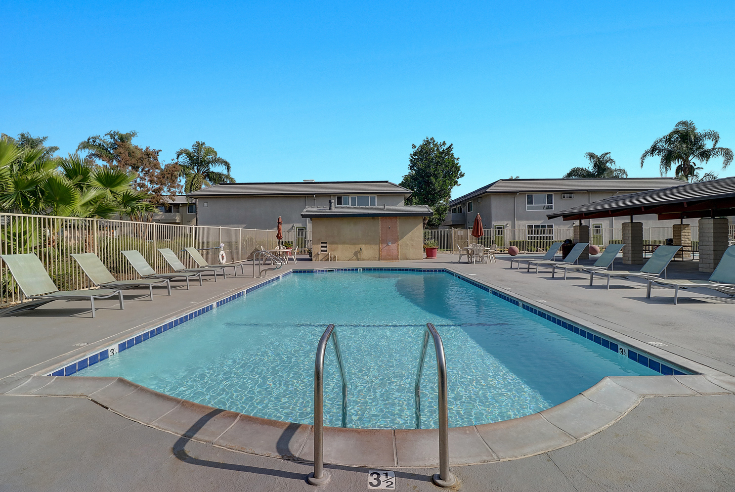 Alternate view of the Pool at El Dorado