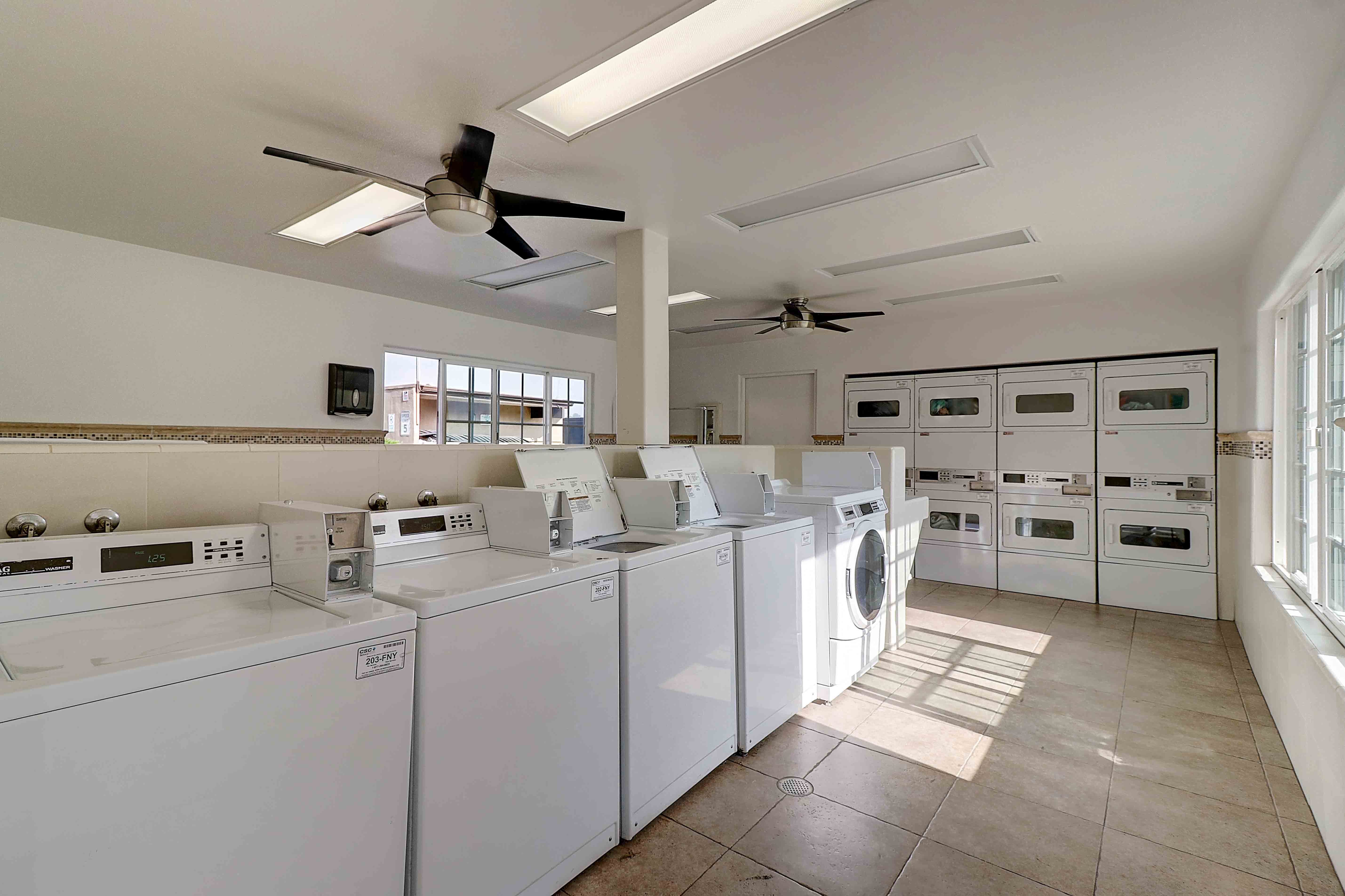 Laundry Room at Idylwood apartments