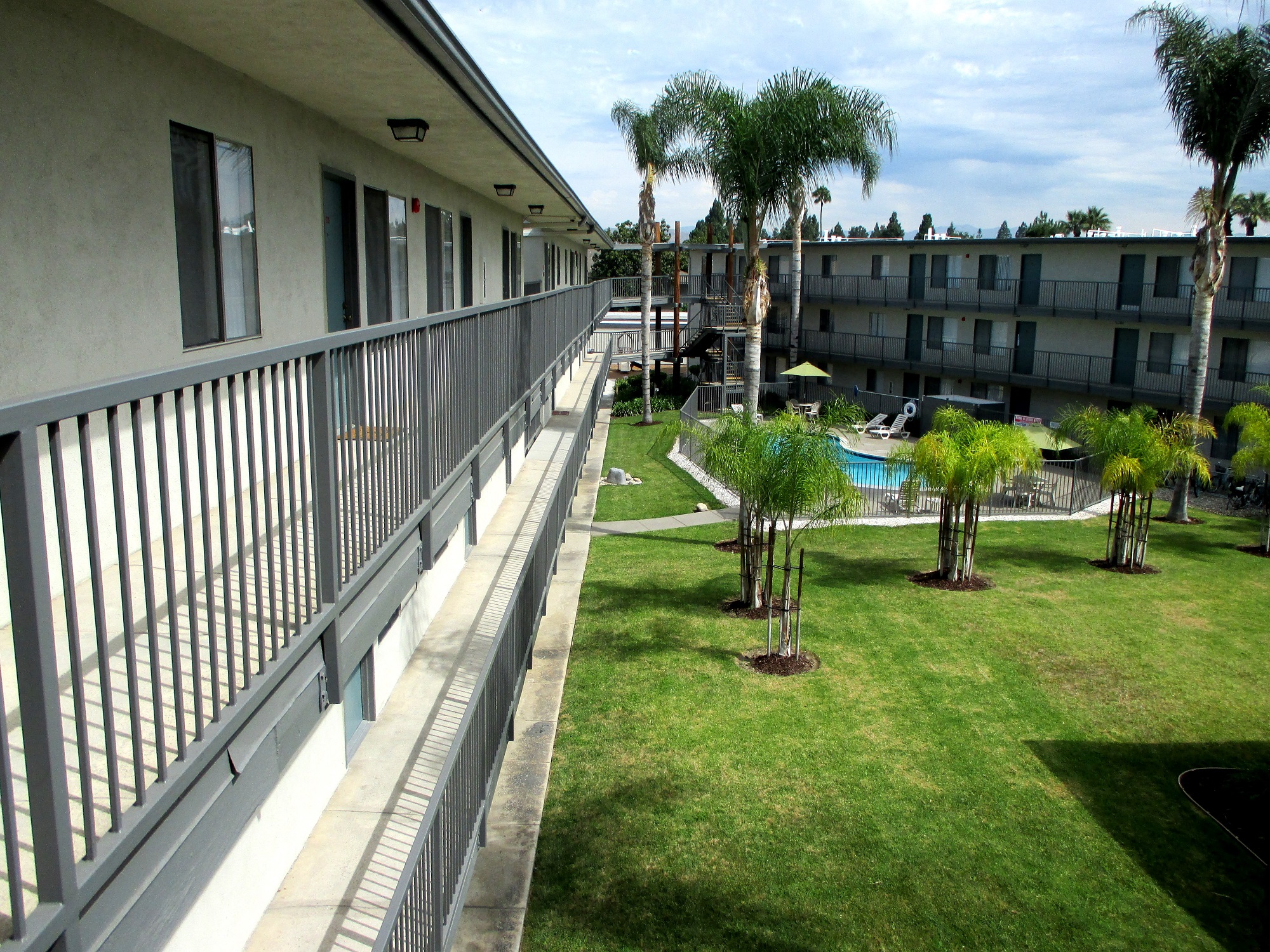 center courtyard of Moonraker