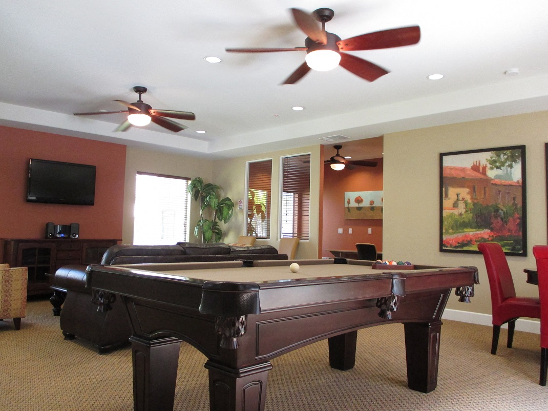 Moonraker's Recreation room with Billards table