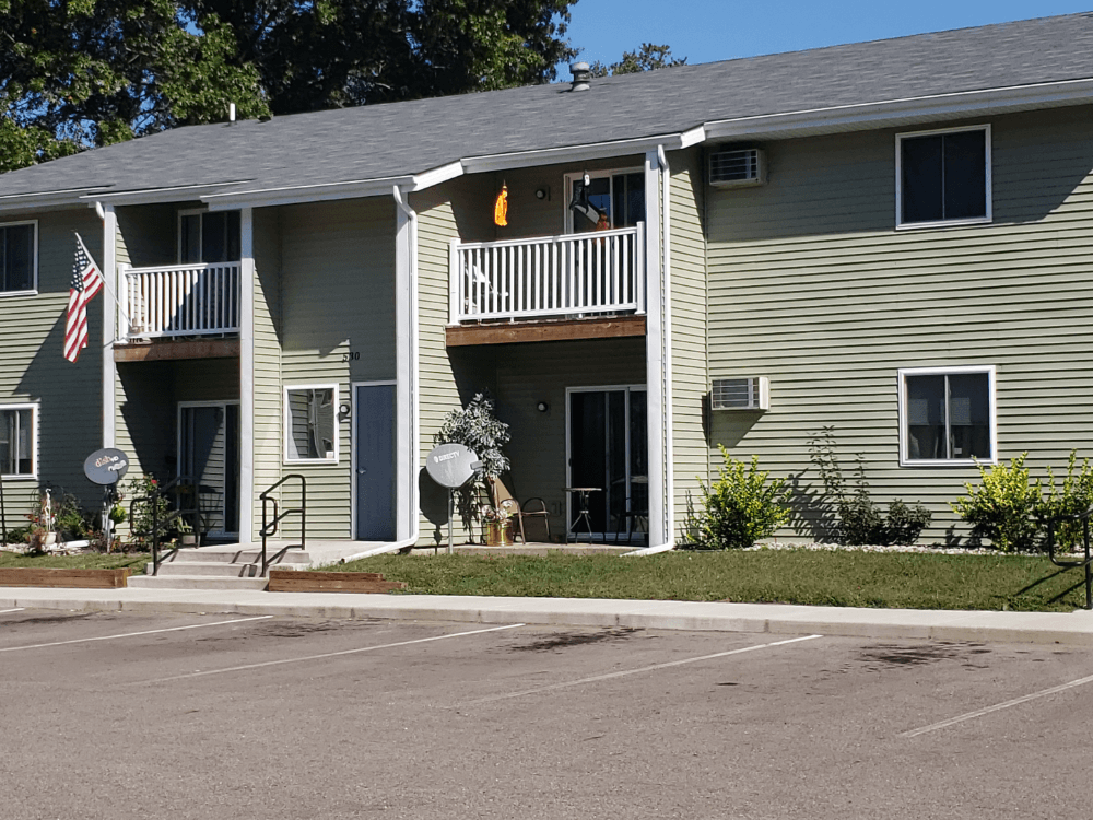 our apartments are located in a quiet neighborhood