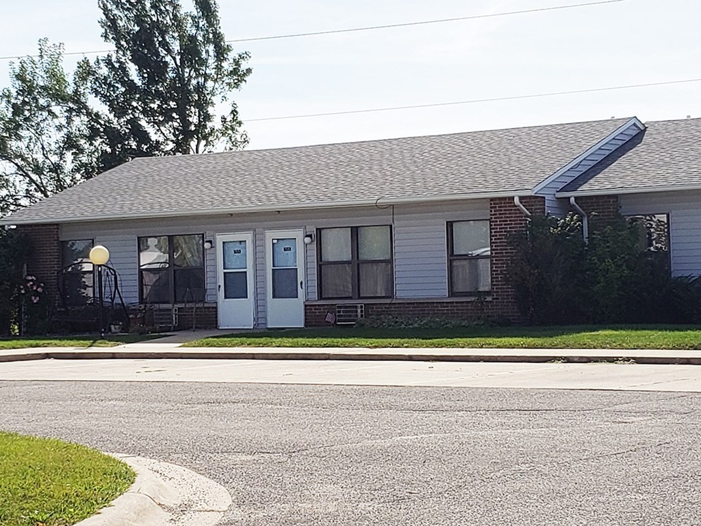 a house on the side of a street