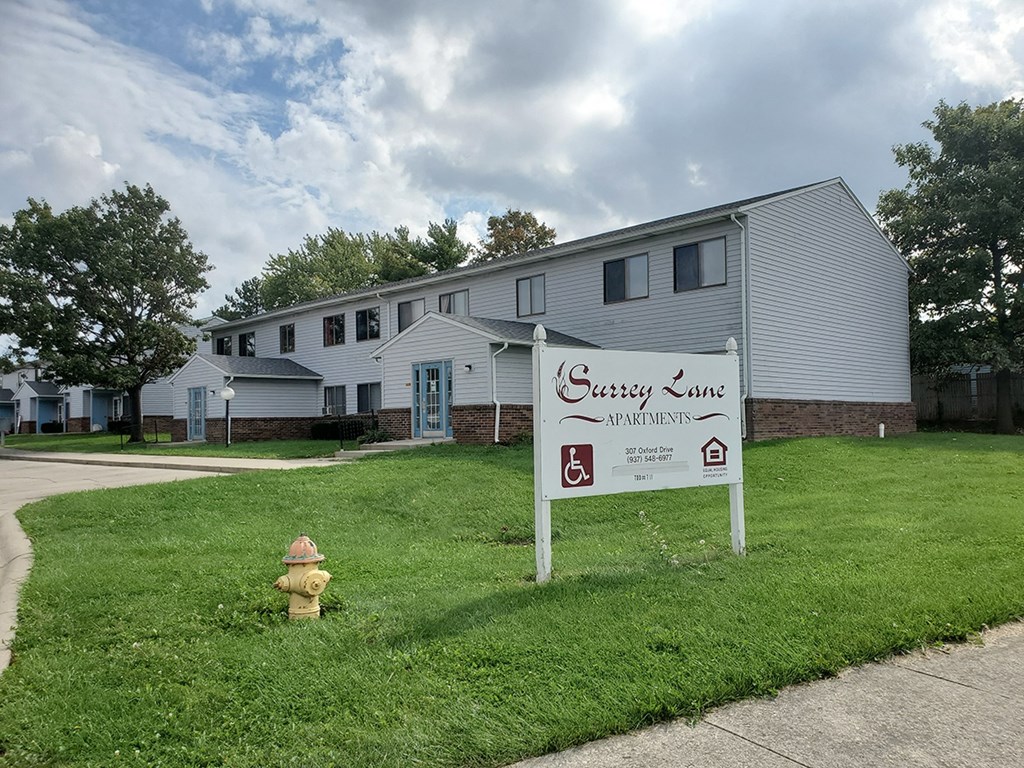 Surrey Lane Apartments exterior, Greenville, OH