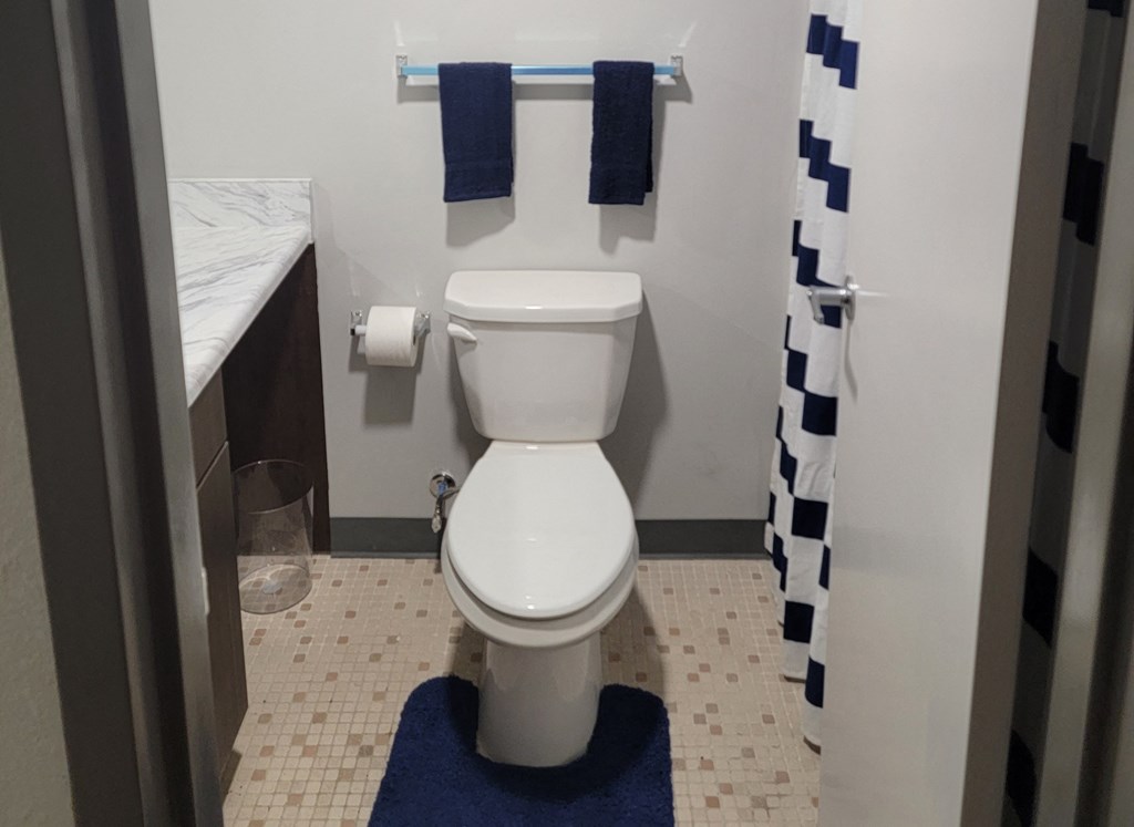 a small bathroom with a toilet and a sink