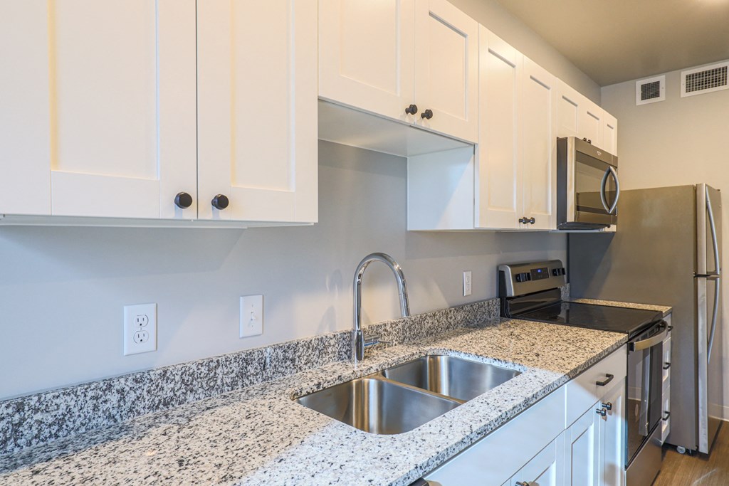 Belknap Place Lookout floor plan kitchen, Grand Rapids, Michigan